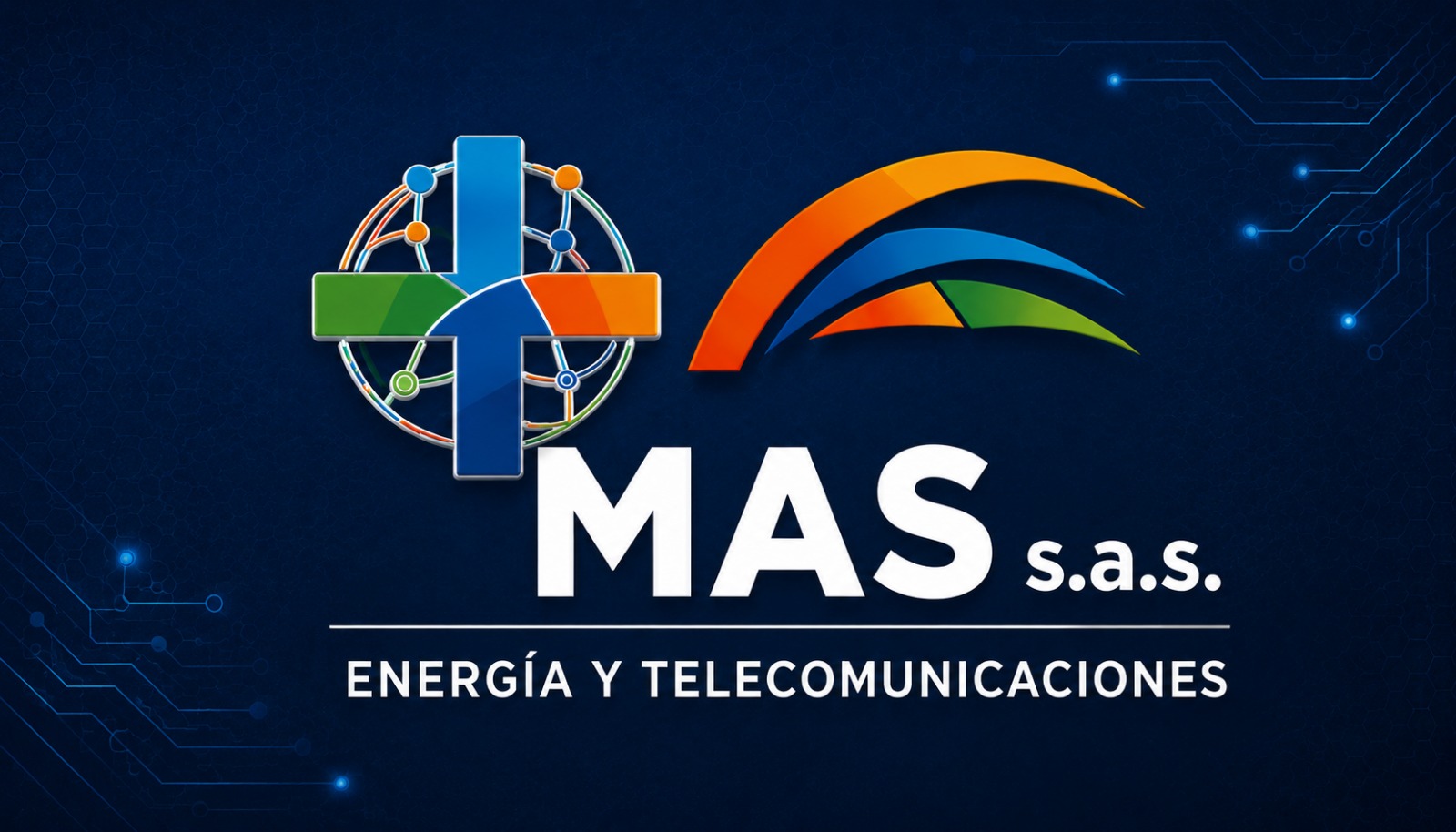Logo oficial MAS S.A.S. Energía y Telecomunicaciones